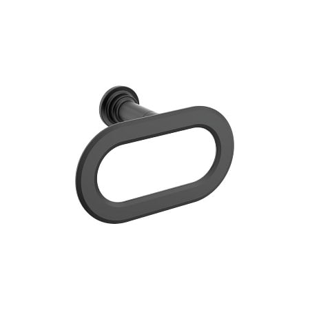 Moen Greenfield Towel Ring in Matte Black YB1786BL